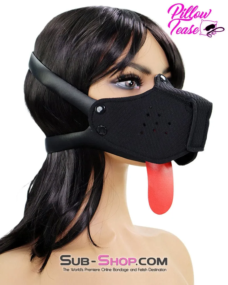 1491DL      Puppy Slave Mask with Tongue