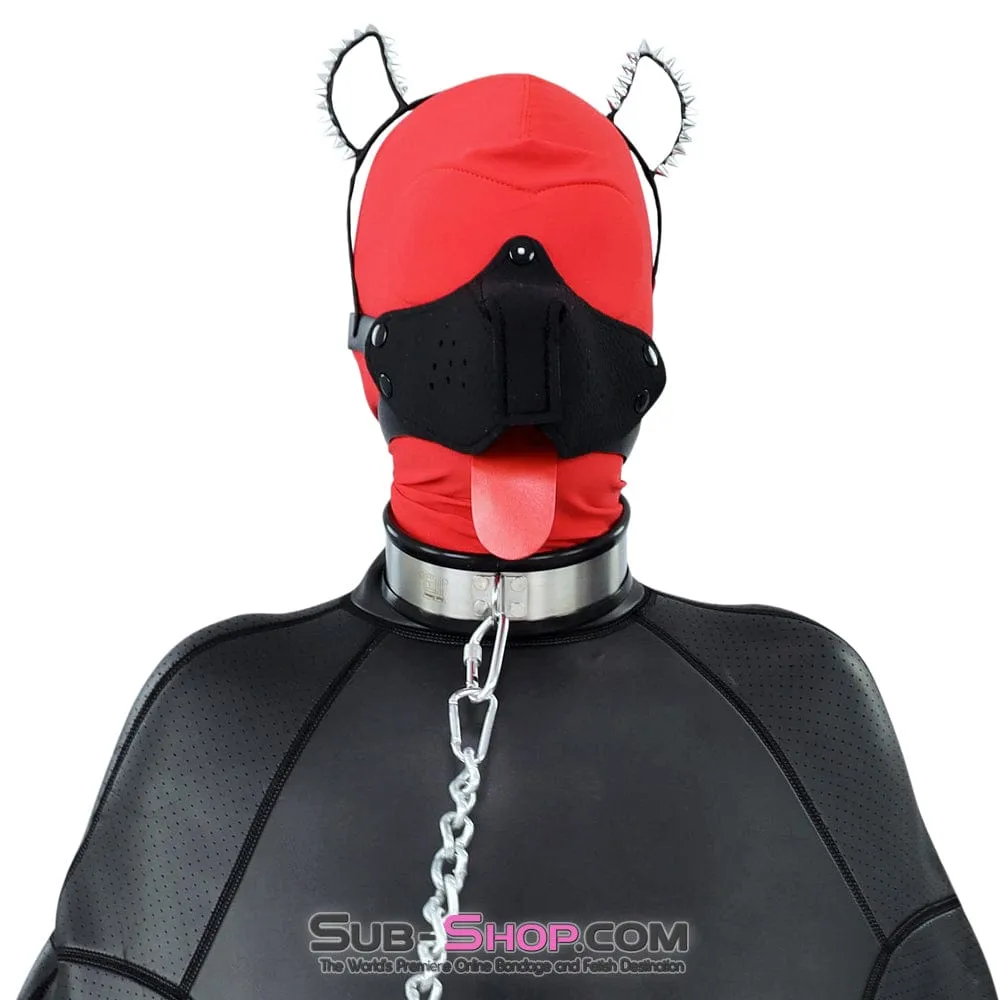 1491DL      Puppy Slave Mask with Tongue