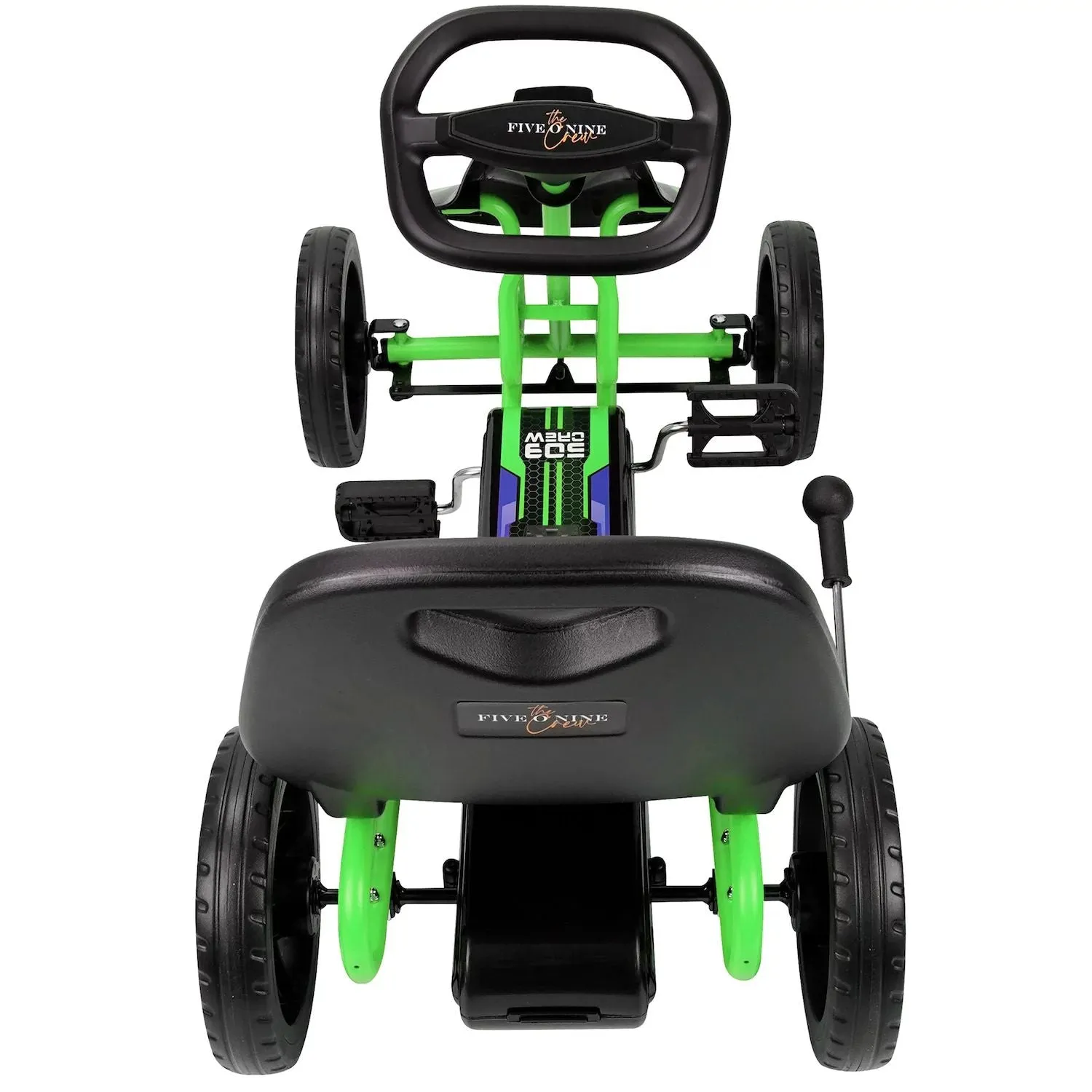 509: Air Jet 509 Crew Pedal Kart, Green