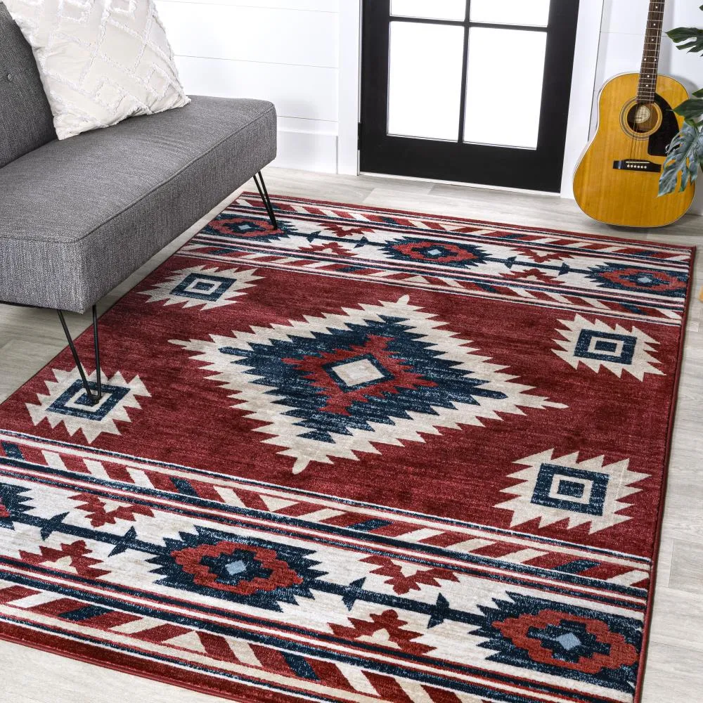 Aliyana Medallion Southwestern Area Rug