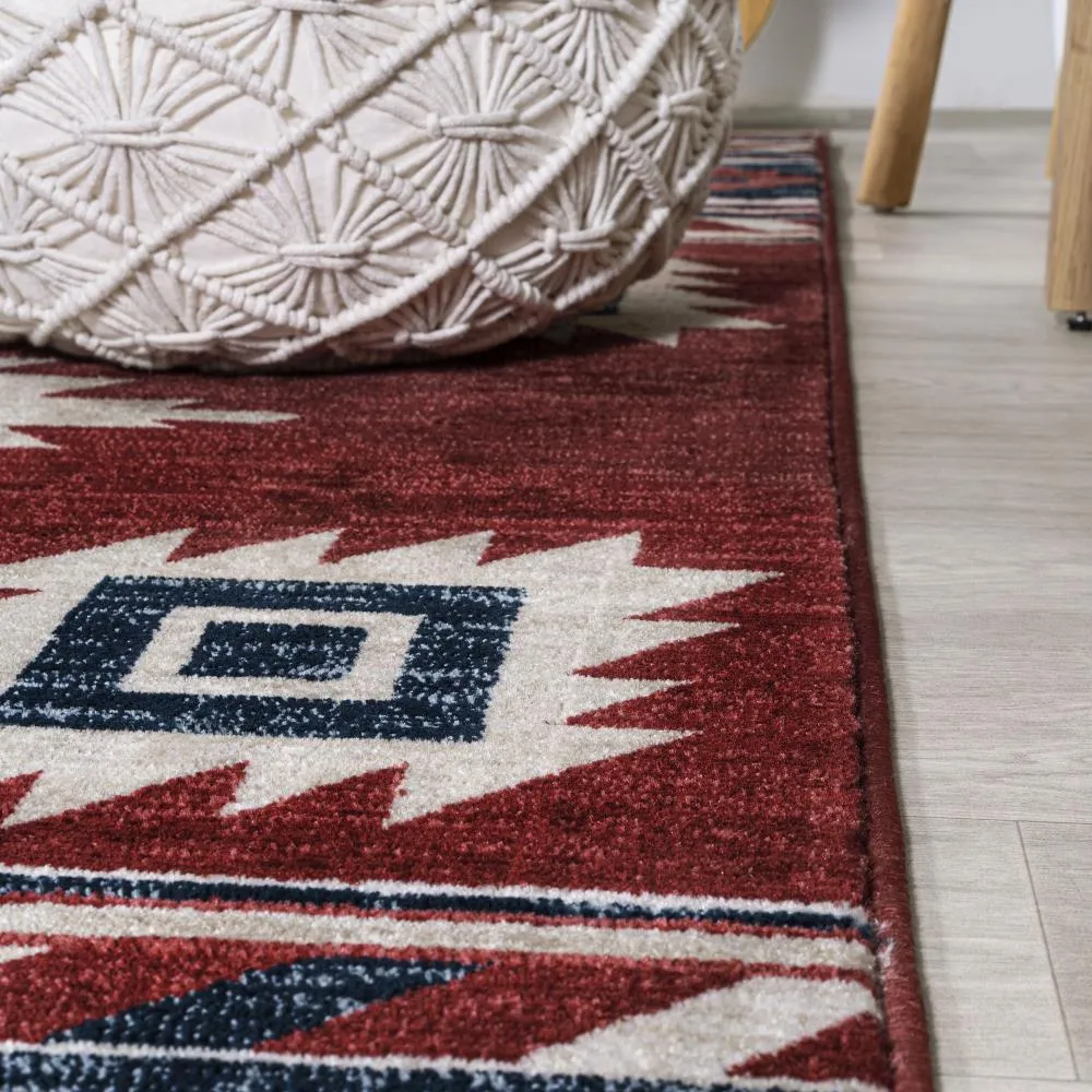 Aliyana Medallion Southwestern Area Rug