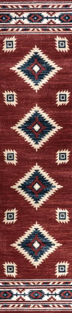 Aliyana Medallion Southwestern Area Rug