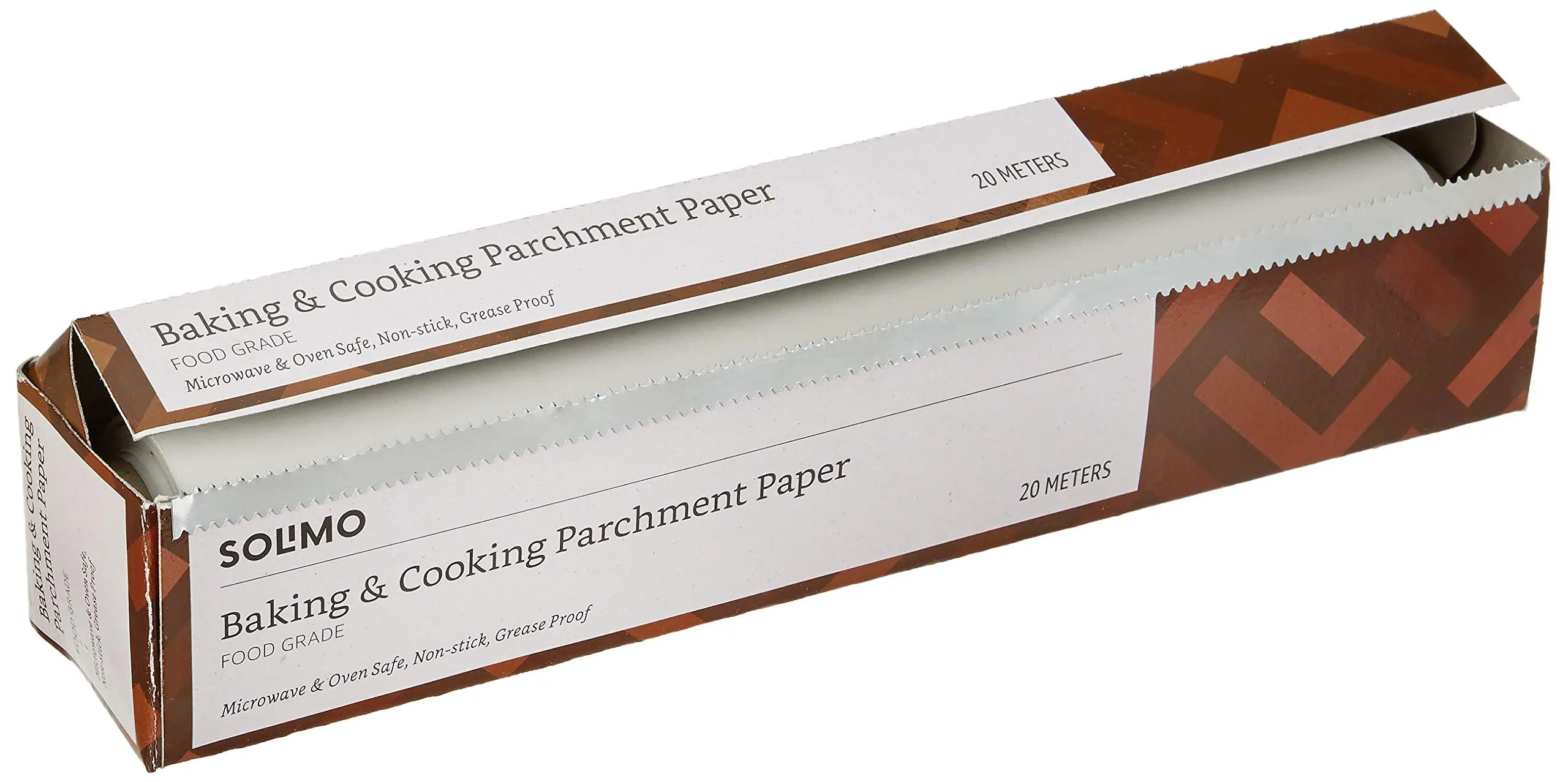 Amazon Brand - Solimo Baking Paper & Cooking Parchment Paper (20 m)