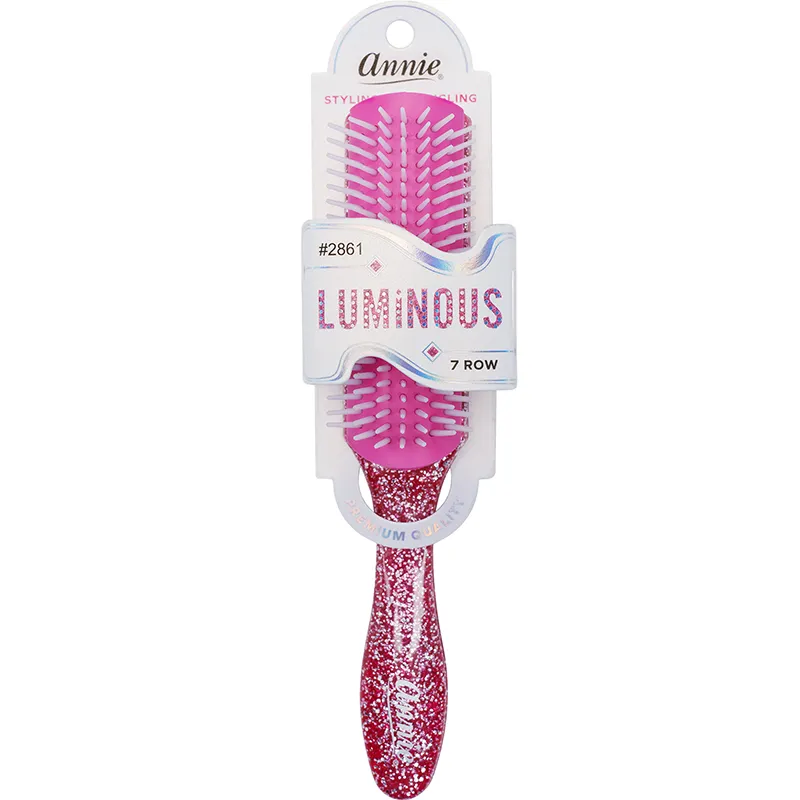 Annie Luminous 7 Row Styling Brush Assorted Colors