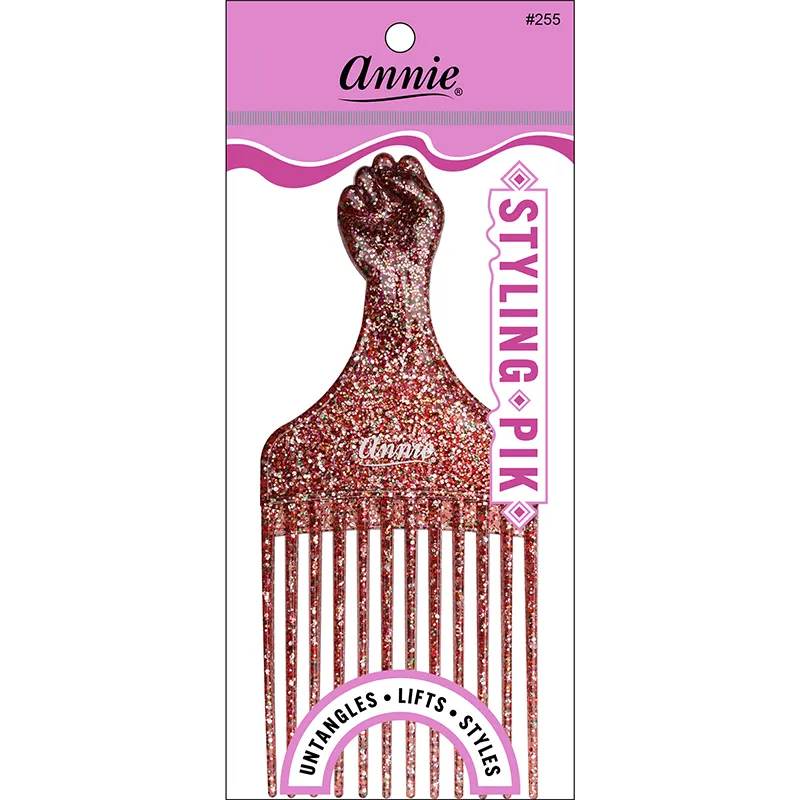 Annie Luminous Fist Styling Pik Asst Color