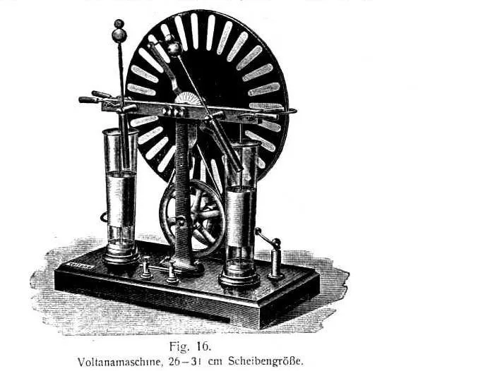 Art Deco Period German Wimshurst Machine by Voltana