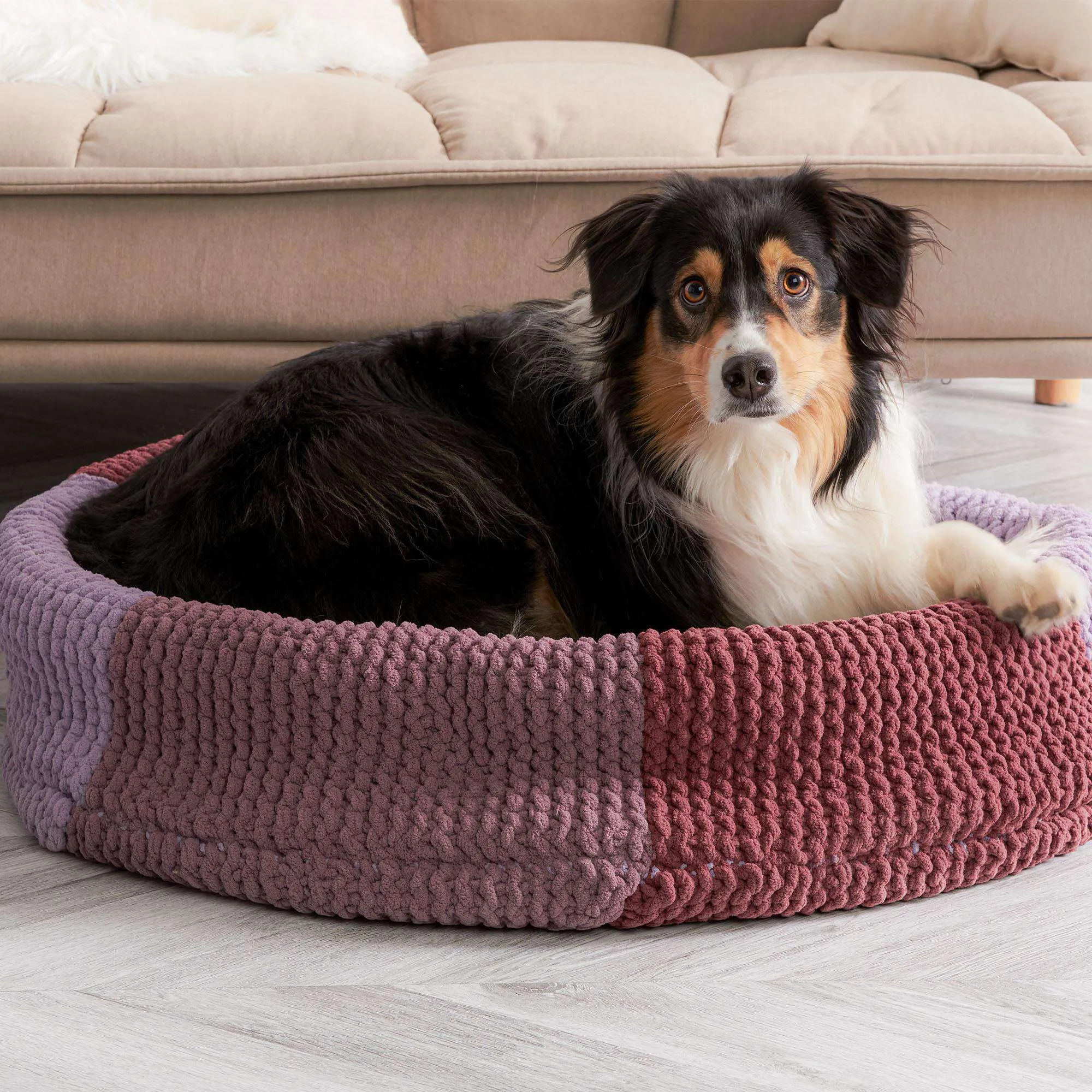 Bernat Knit Pet Bed