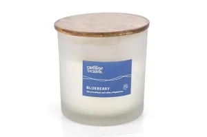 Blueberry Candle by Caroline and Caleb Long Lasting| Ideal for Home Décor, Aromatherapy & Gifting| | Pet Odour Eliminator | Candle for Home Decoration | Highly Scented Blueberry Candle