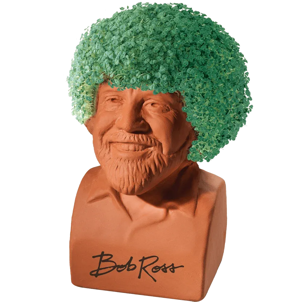 BOB ROSS CHIA PET