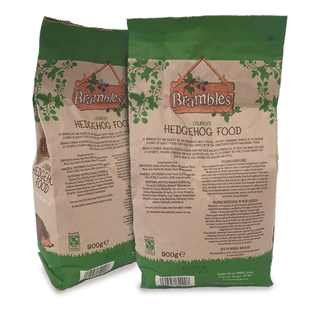 Brambles 900g Crunchy Hedgehog Food