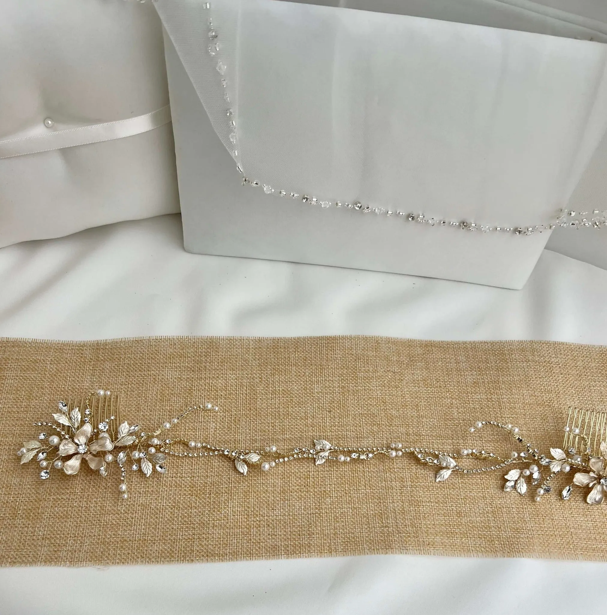 Bridal Headpiece Forehead, Quinceanera Forehead Accessory, Pearl Bridal Accessory Headband