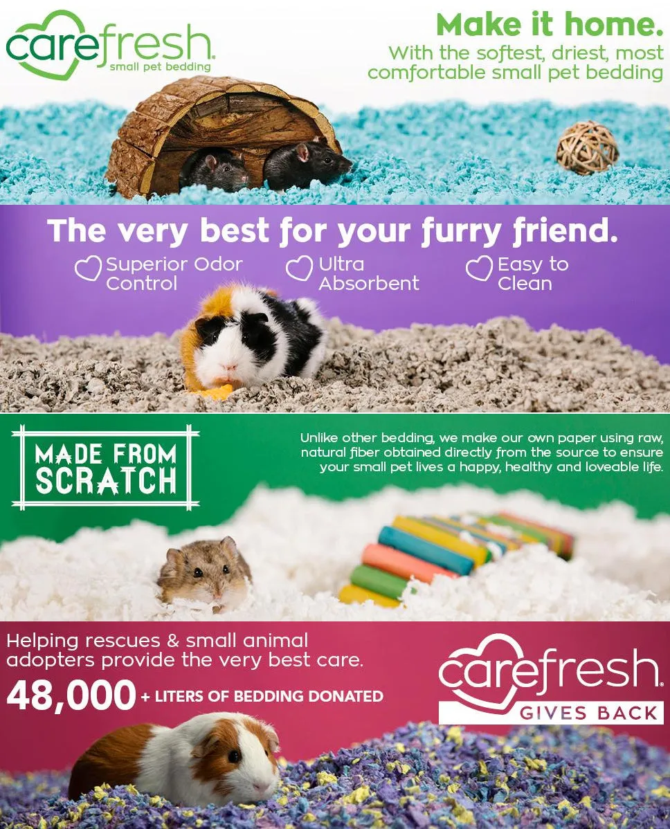 Carefresh Small Pet Bedding Natural 2 Sizes