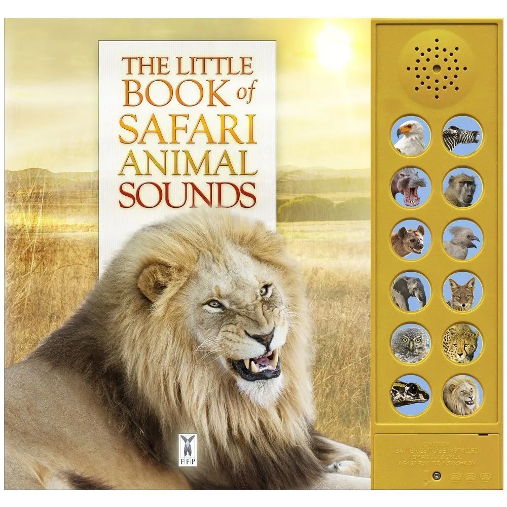 Caz Buckingham The Little Book of Safari Animal Sounds