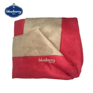 Color-Block Premium Microsuede Dog Bed Cover