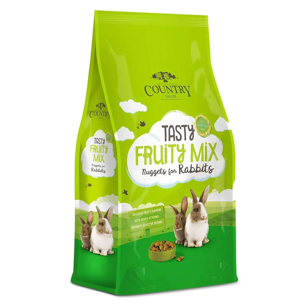 Country Value 1.5kg Fruity Nuggets for Rabbits