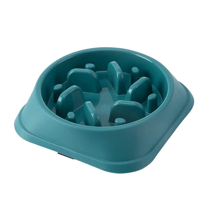 Dog Slow Food Stop Food Bowl Pet Supplies Anti-Choking Cat Food Bowl Pet Bowl Small