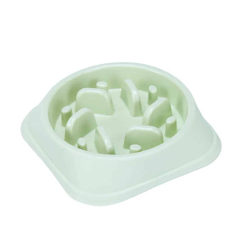 Dog Slow Food Stop Food Bowl Pet Supplies Anti-Choking Cat Food Bowl Pet Bowl Small