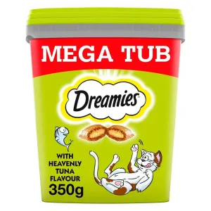 Dreamies 350g Tuna Cat Treat Mega Tub