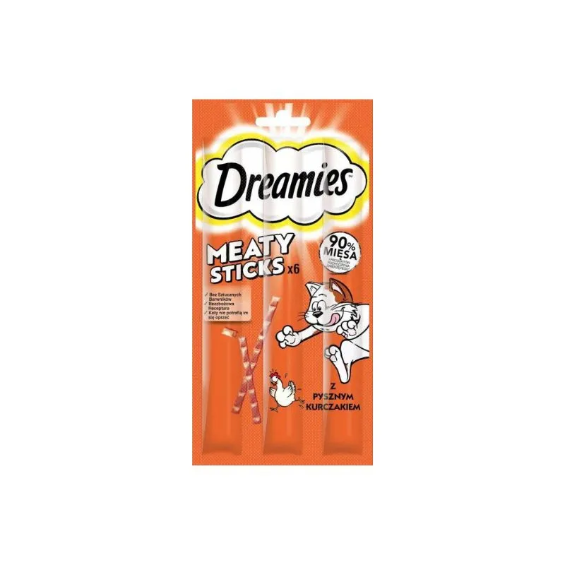 Dreamies Meaty Treats Chicken 30gm (Pack of 14)