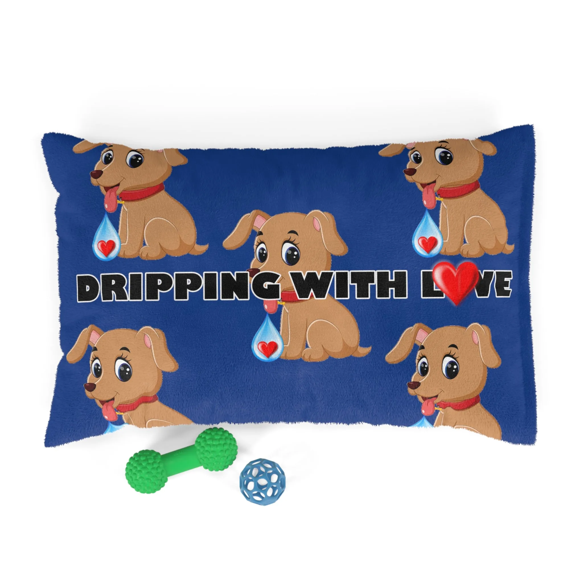 Dripping With Love Pet Bed