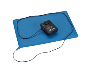 Drive Medical 13605 Pressure Sensitive Bed Chair Patient Alarm, 10" x 15" Chair Pad