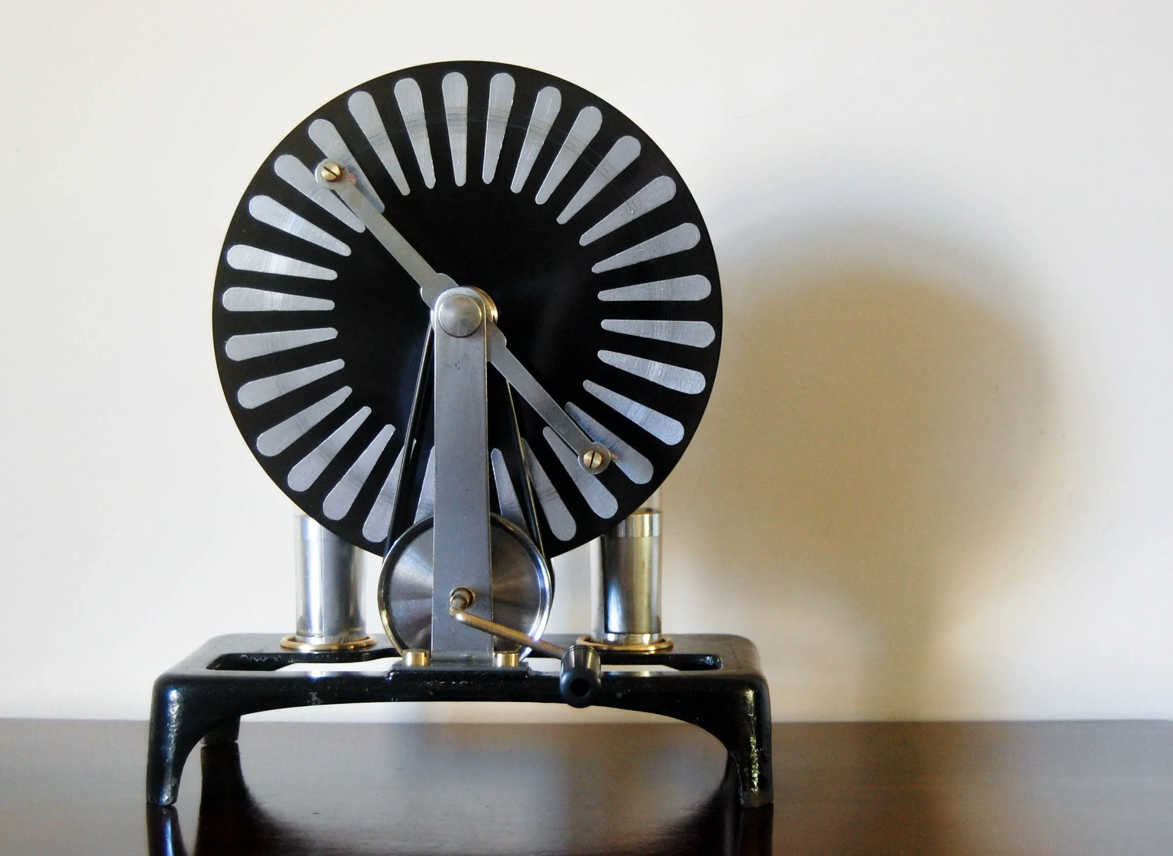 Edwardian Period Wimshurst Influence Machine or Electrostatic Generator