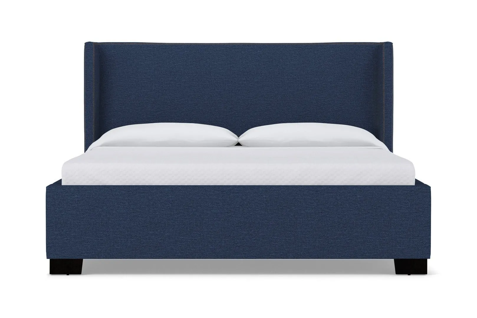 Everett Upholstered Bed :: Leg Finish: Espresso / Size: King