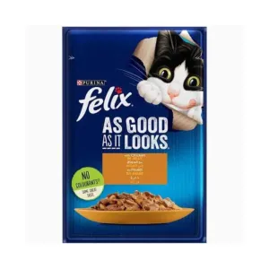 Felix Sachet With Chicken In Jelly 100g