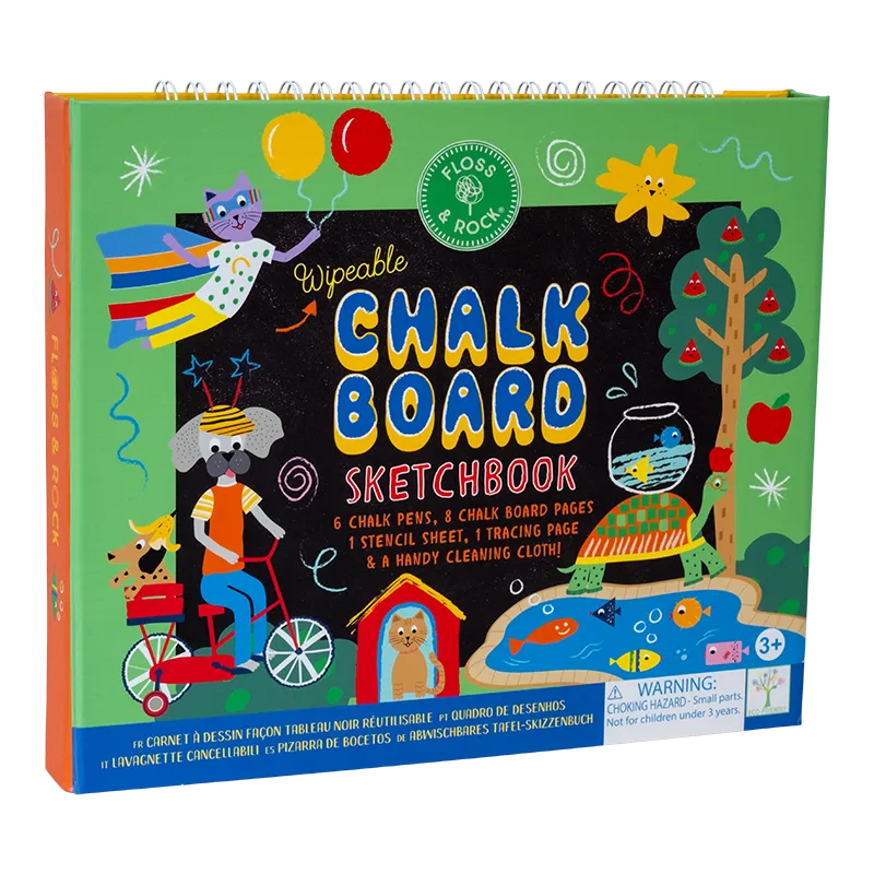 Floss & Rock Pets Chalk Board Sketchbook