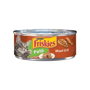 Friskies Tin Mixed Grill Adult Wet Cat Food 156gm