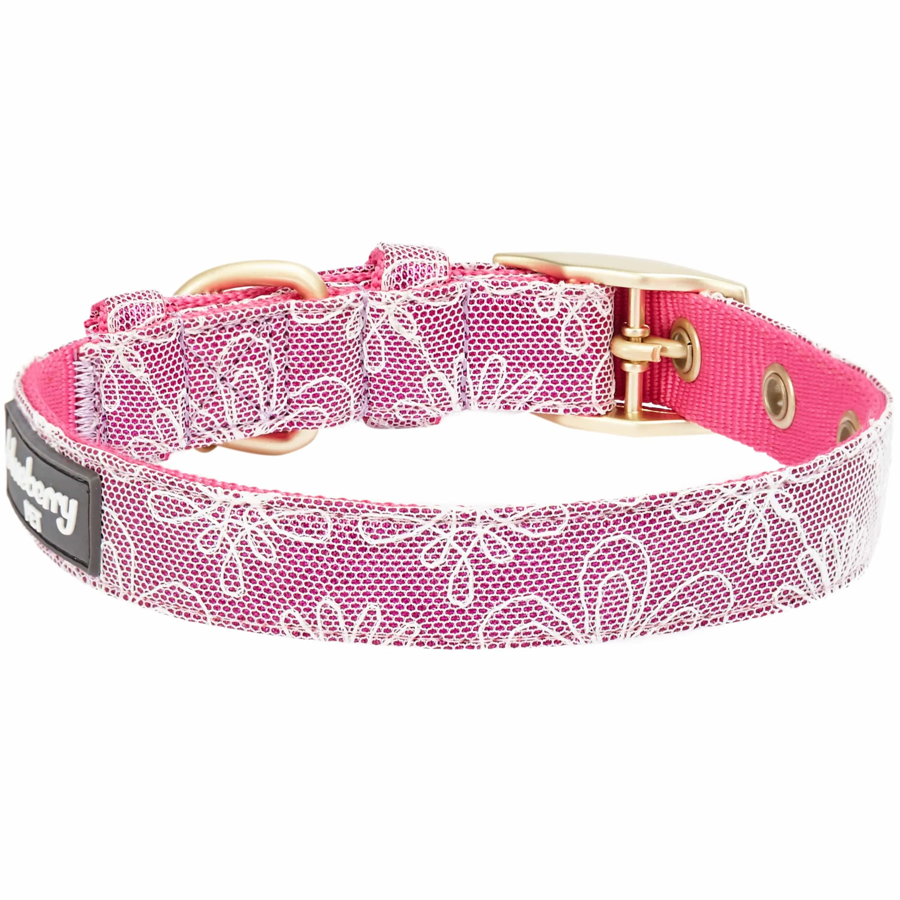 Glam Life Gold Stamping Lace Dog Collar