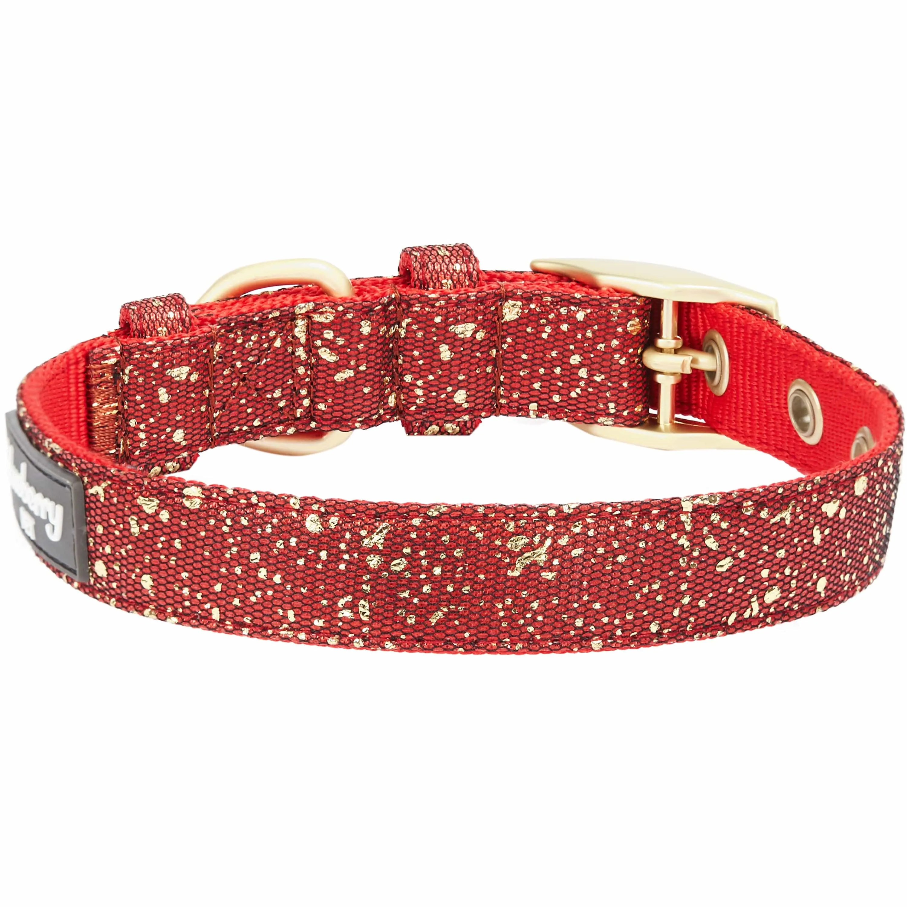 Glam Life Gold Stamping Lace Dog Collar