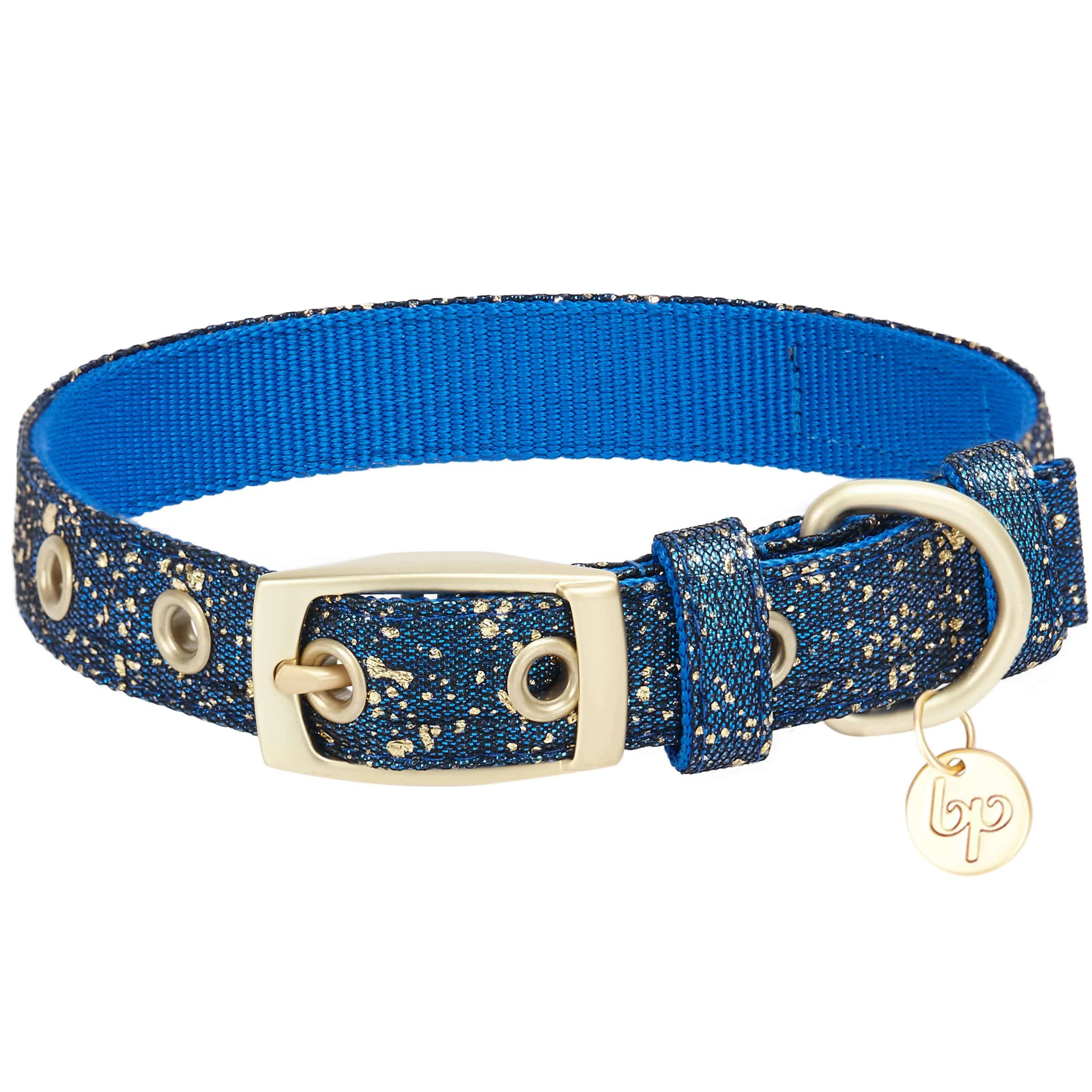 Glam Life Gold Stamping Lace Dog Collar