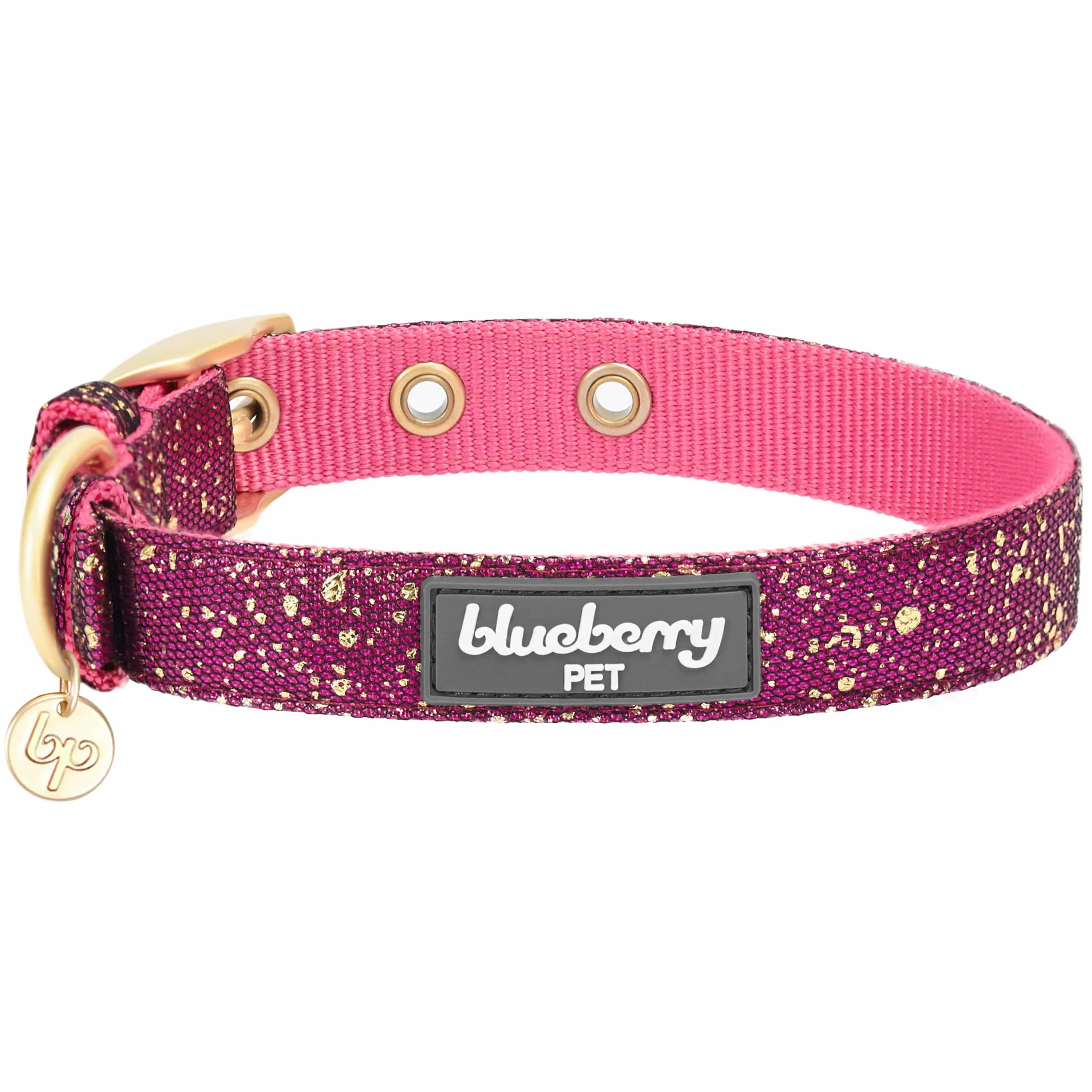 Glam Life Gold Stamping Lace Dog Collar