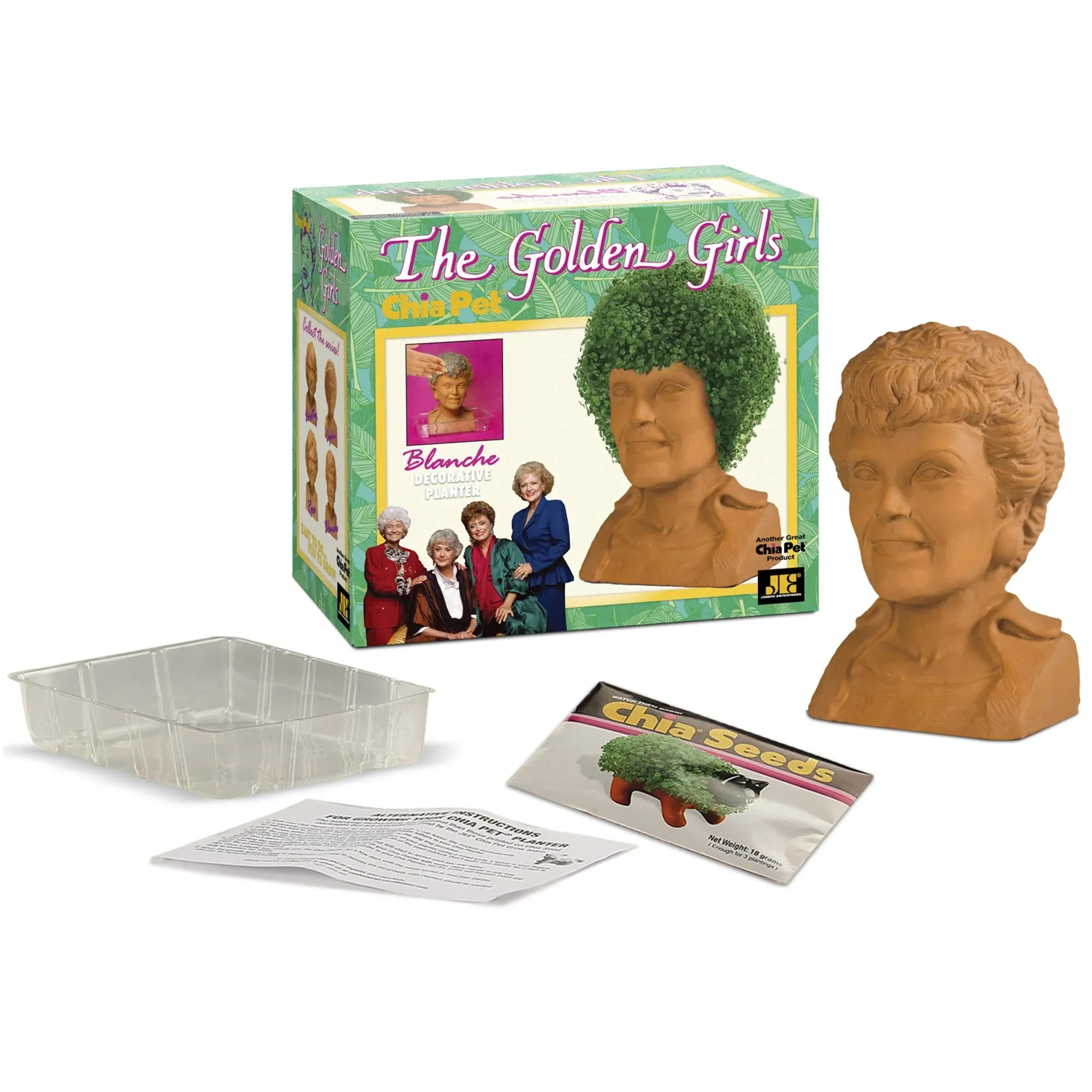 GOLDEN GIRLS CHIA PET BLANCHE