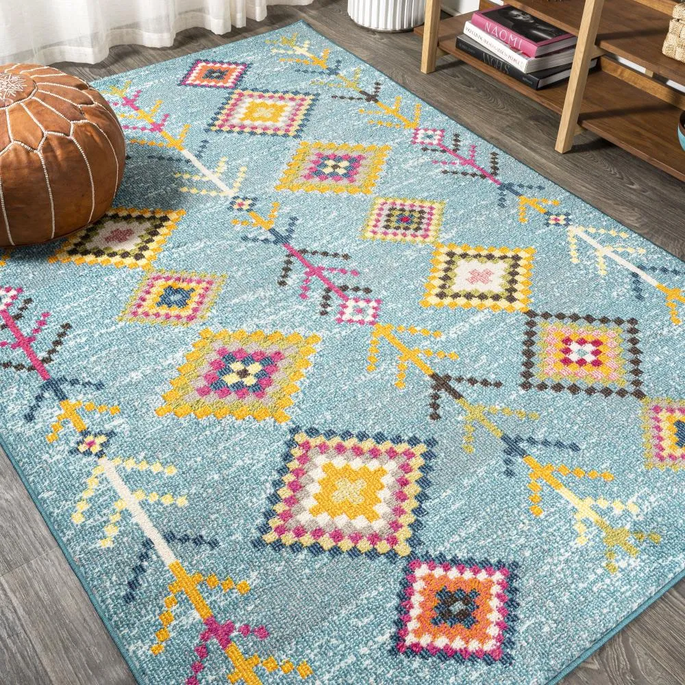 Grus Tribal Love Geometric Area Rug