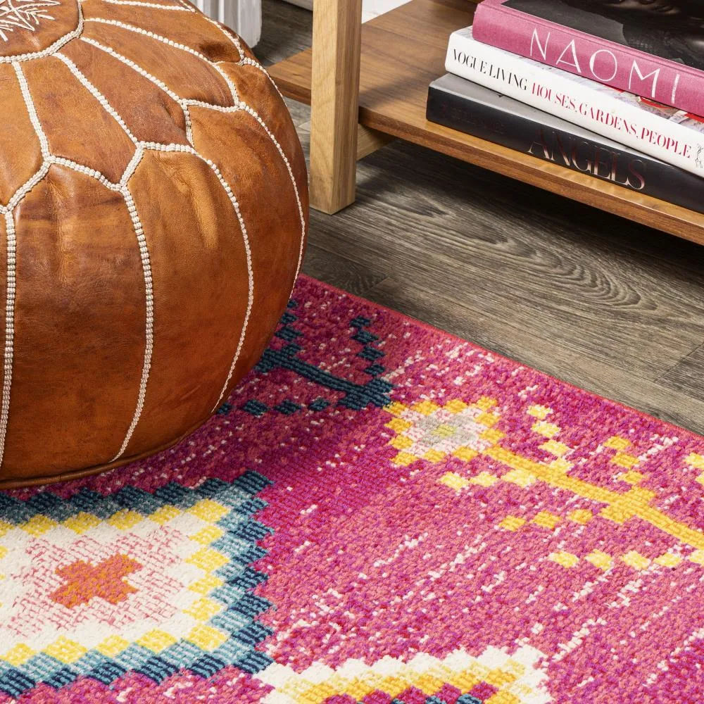 Grus Tribal Love Geometric Area Rug