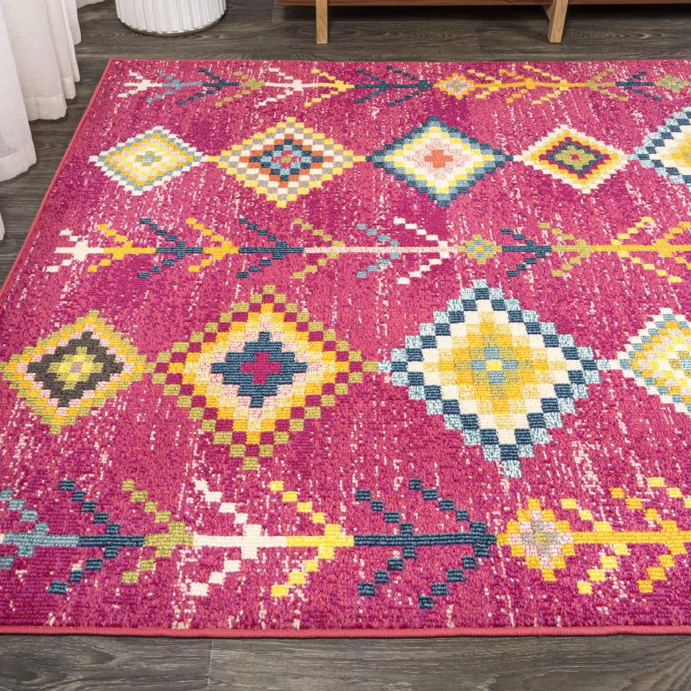 Grus Tribal Love Geometric Area Rug