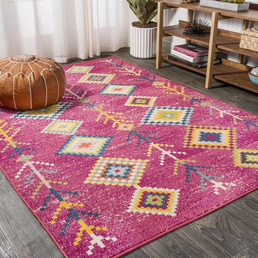 Grus Tribal Love Geometric Area Rug