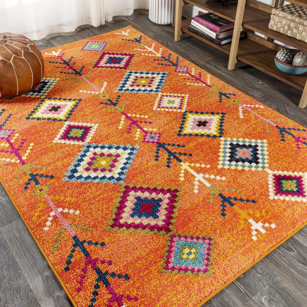 Grus Tribal Love Geometric Area Rug