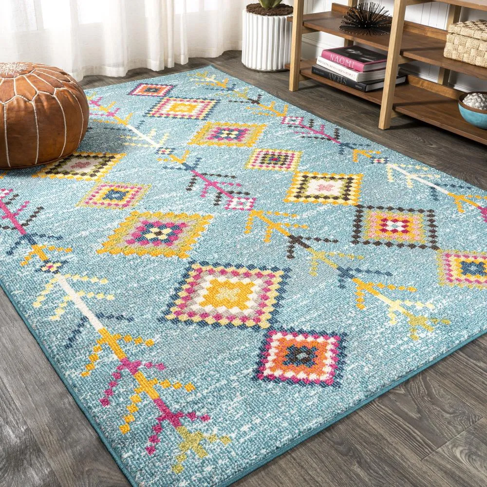 Grus Tribal Love Geometric Area Rug