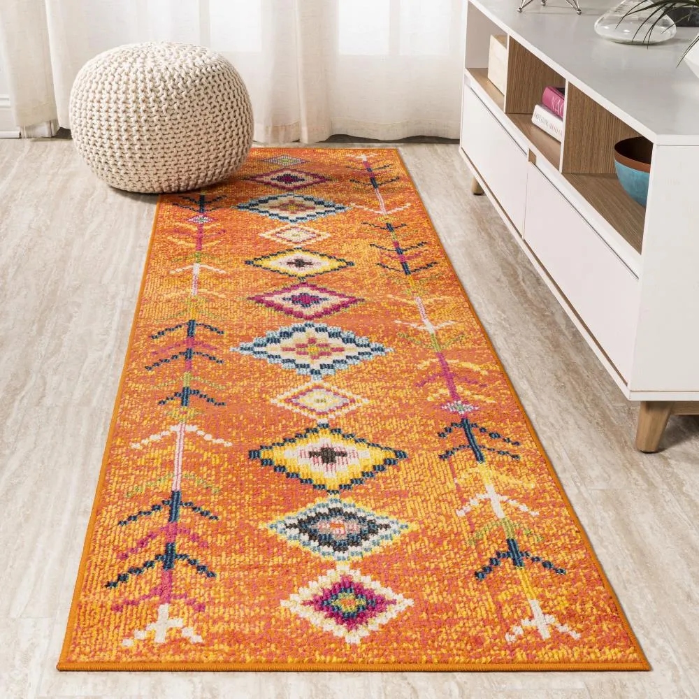 Grus Tribal Love Geometric Area Rug