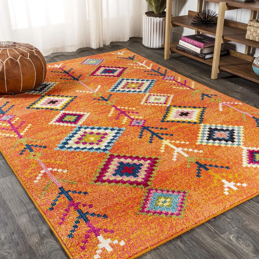 Grus Tribal Love Geometric Area Rug