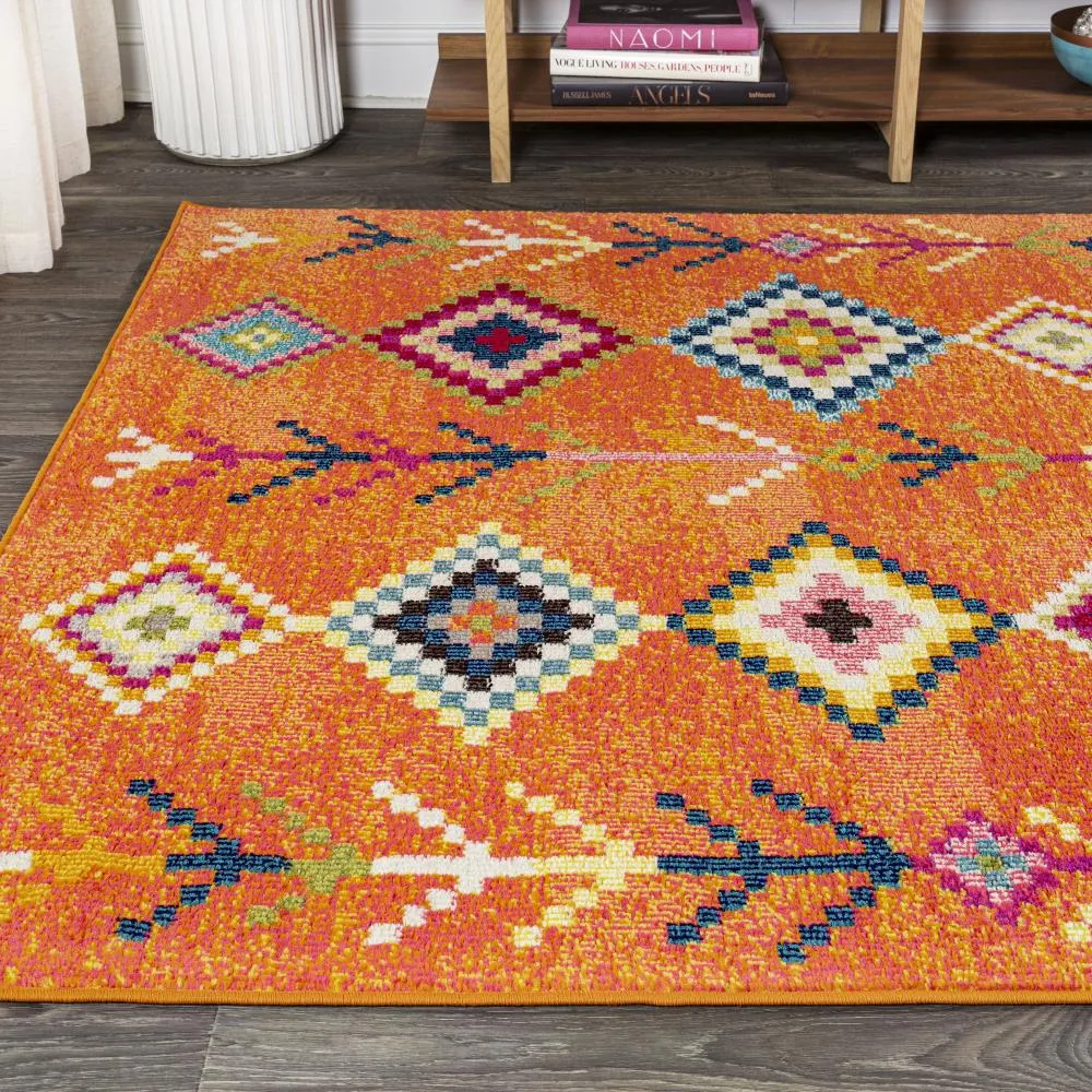 Grus Tribal Love Geometric Area Rug