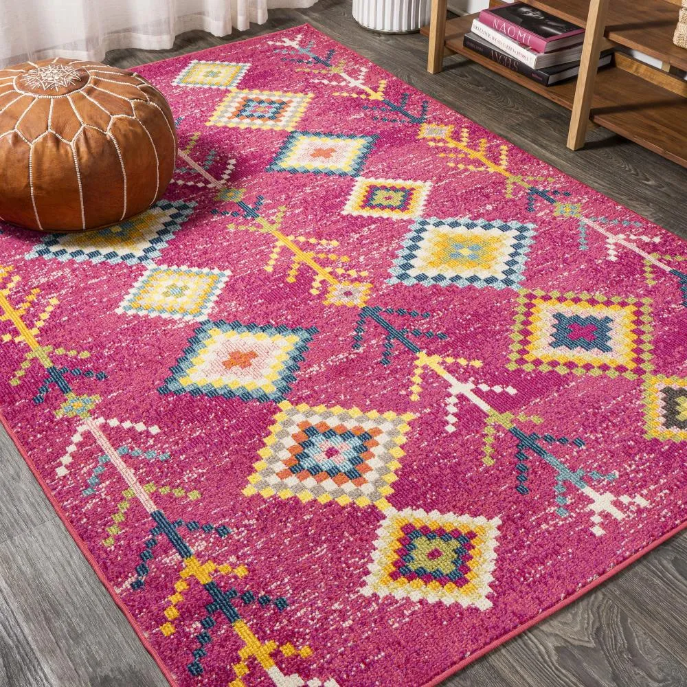 Grus Tribal Love Geometric Area Rug