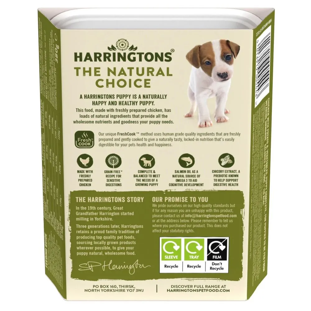 Harringtons 380g Chicken with Potato & Vegetables Wet Puppy Food