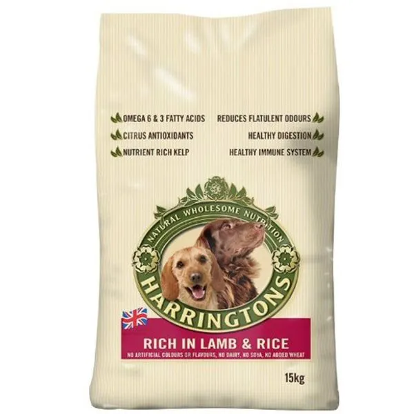 Harringtons Complete 15kg Lamb & Rice Dry Mix