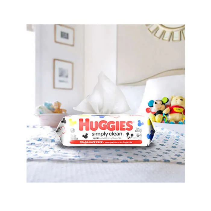 Huggies Simply Clean Fragrance Free Baby Wipes