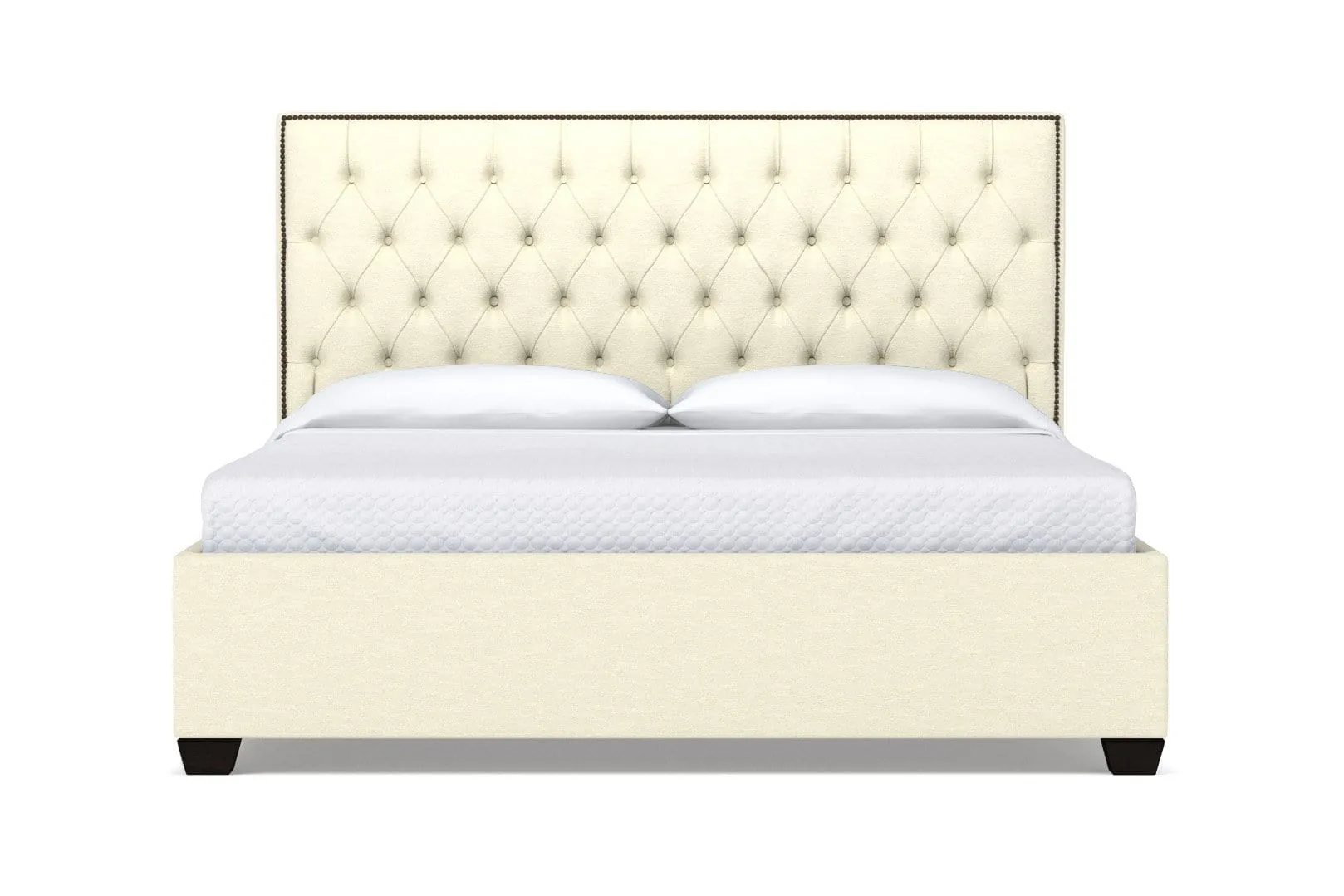 Huntley Drive Upholstered Bed :: Leg Finish: Espresso / Size: Queen Size