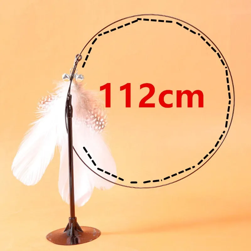 Interactive Feather Cat Toy